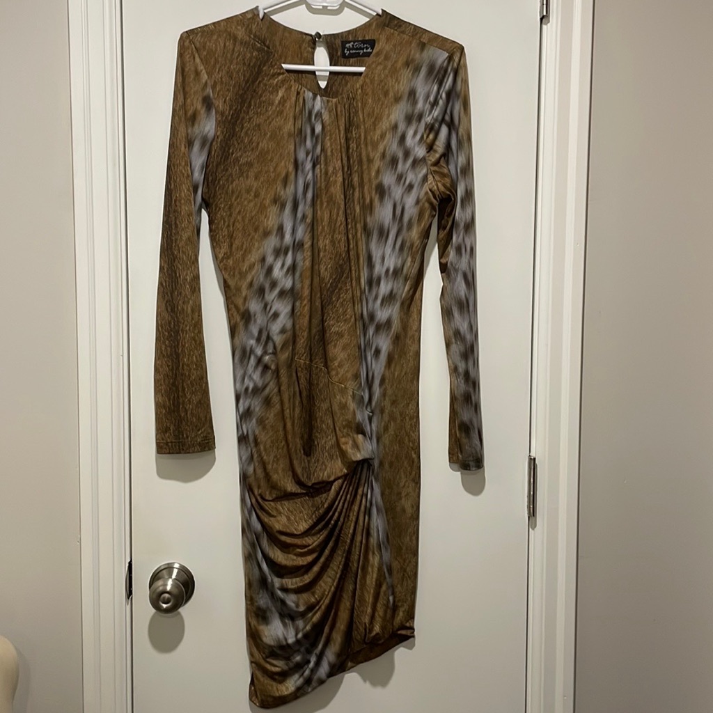 Torn Bodycon Dress